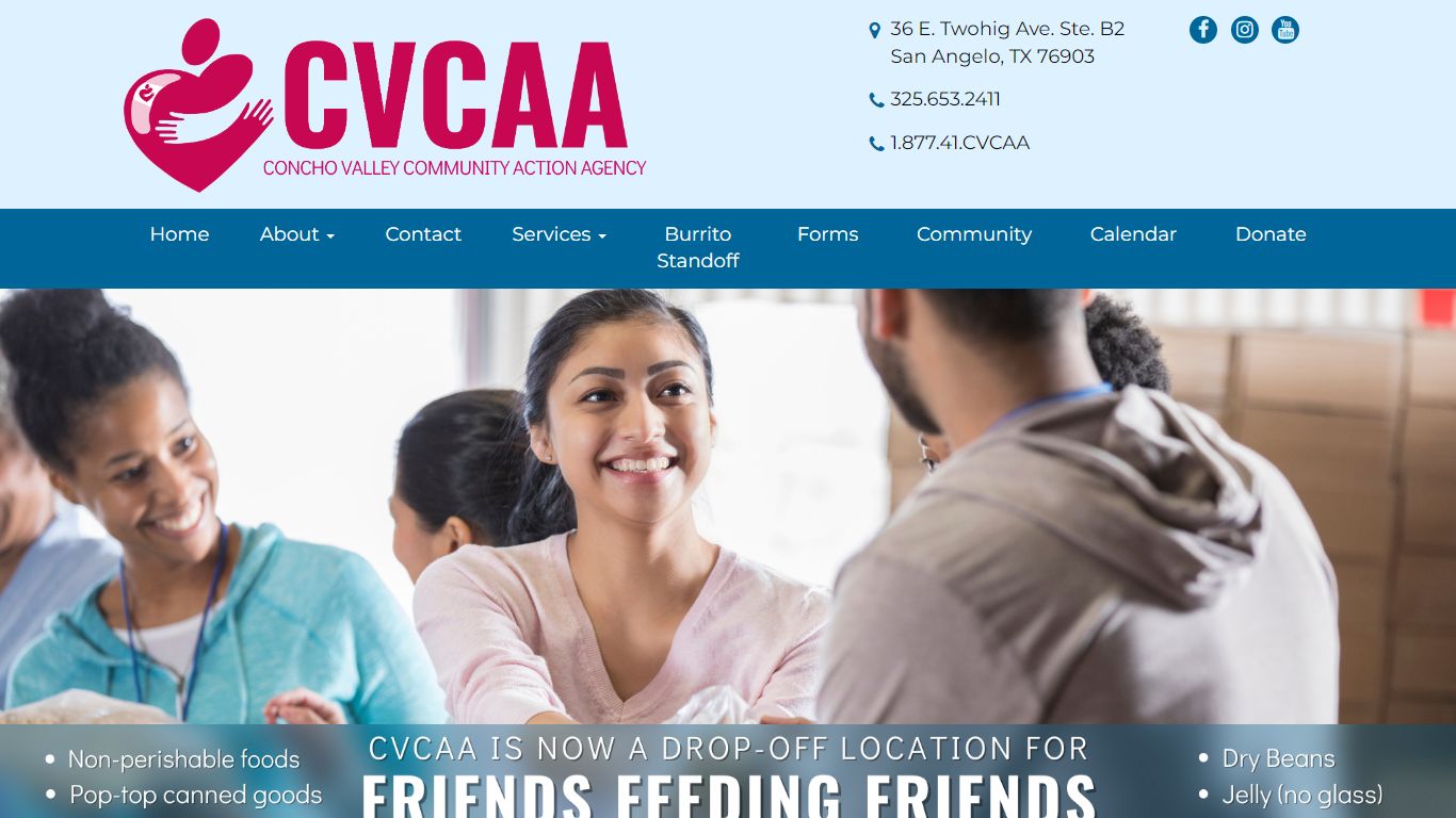 Concho Valley Community Action Agency :: CVCAA